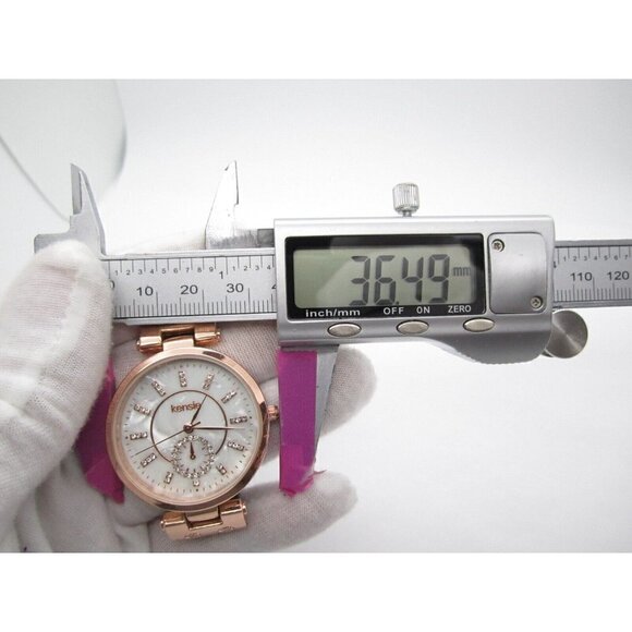 Women's Kensie Quartz WR Analog 36mm Dial Causal Round Watch (E968) - Picture 2 of 11